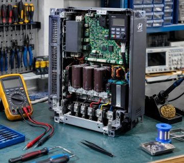 عیب ‌یابی تخصصی و رفع خطای اینورتر هیوندای