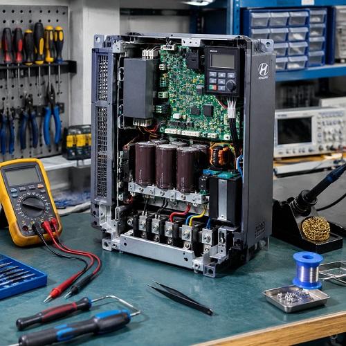 عیب ‌یابی تخصصی و رفع خطای اینورتر هیوندای